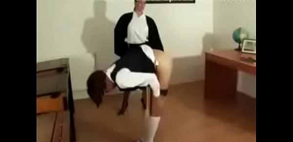  Caned by headmistress